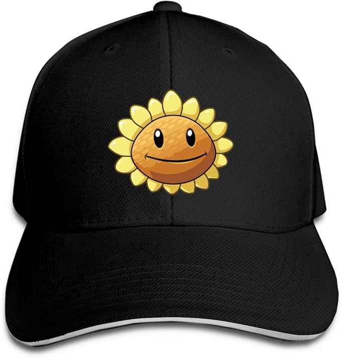 Sunflower Logo Classic Baseball Cap, Adjustable Fits Men Women Plain