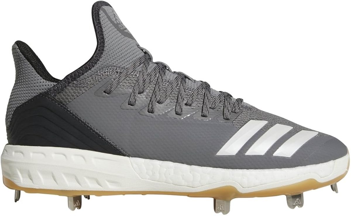 grey adidas baseball cleats