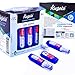 KUGELZ School and Office White Liquid Correction Pen | Bulk Pack of 12 - Easy Shake & Squeeze – Fluid-Based Quick-Drying Eraser, Special Soft and Fine Metal Tip – For Papers and Handwritten – 8 ml