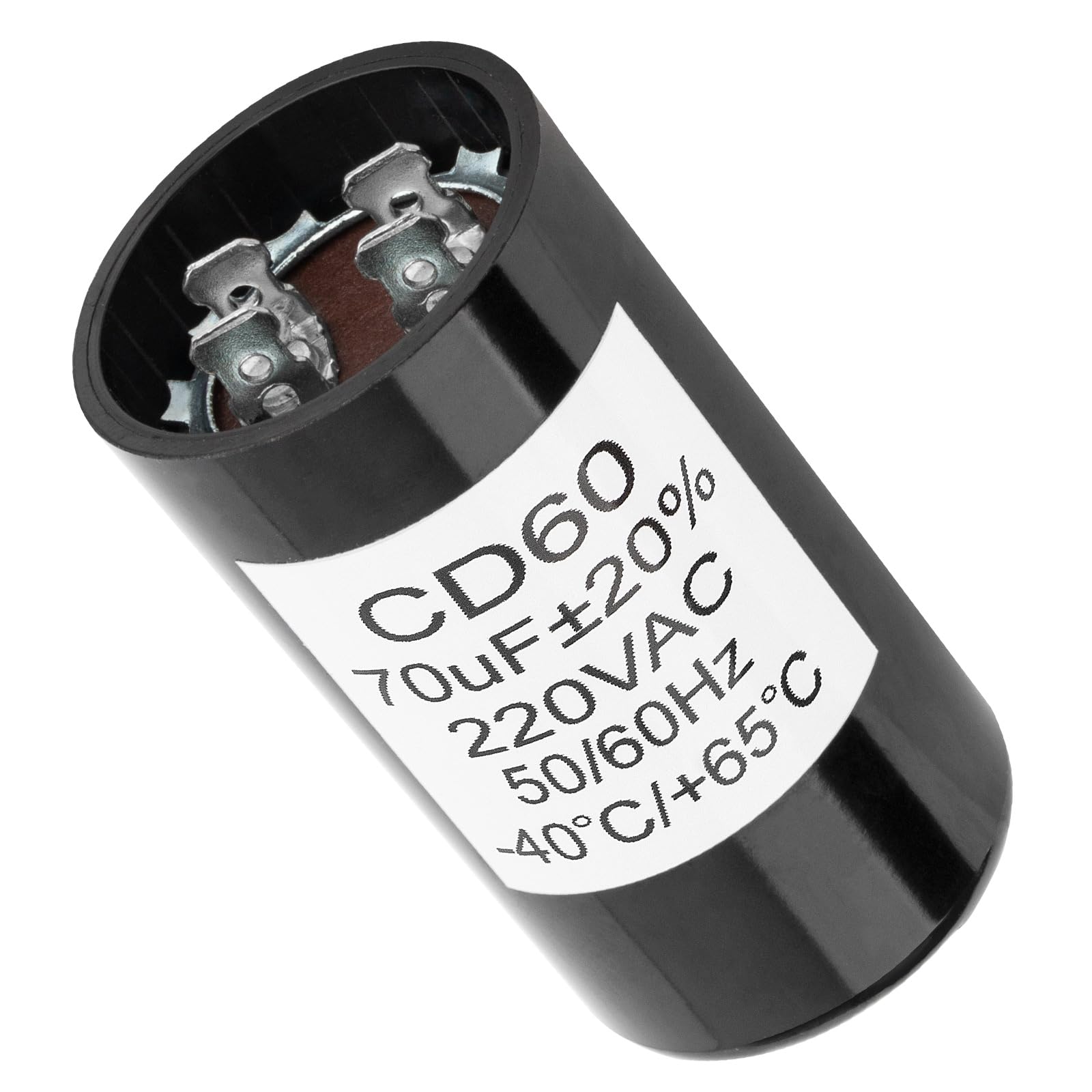 Photo 1 of 19988A Garage Door Opener Capacitor Compatible with Genie 1/2HP Openers, 70 MFD 220 VAC 50/60 Hz Garage Door Capacitor Replacement