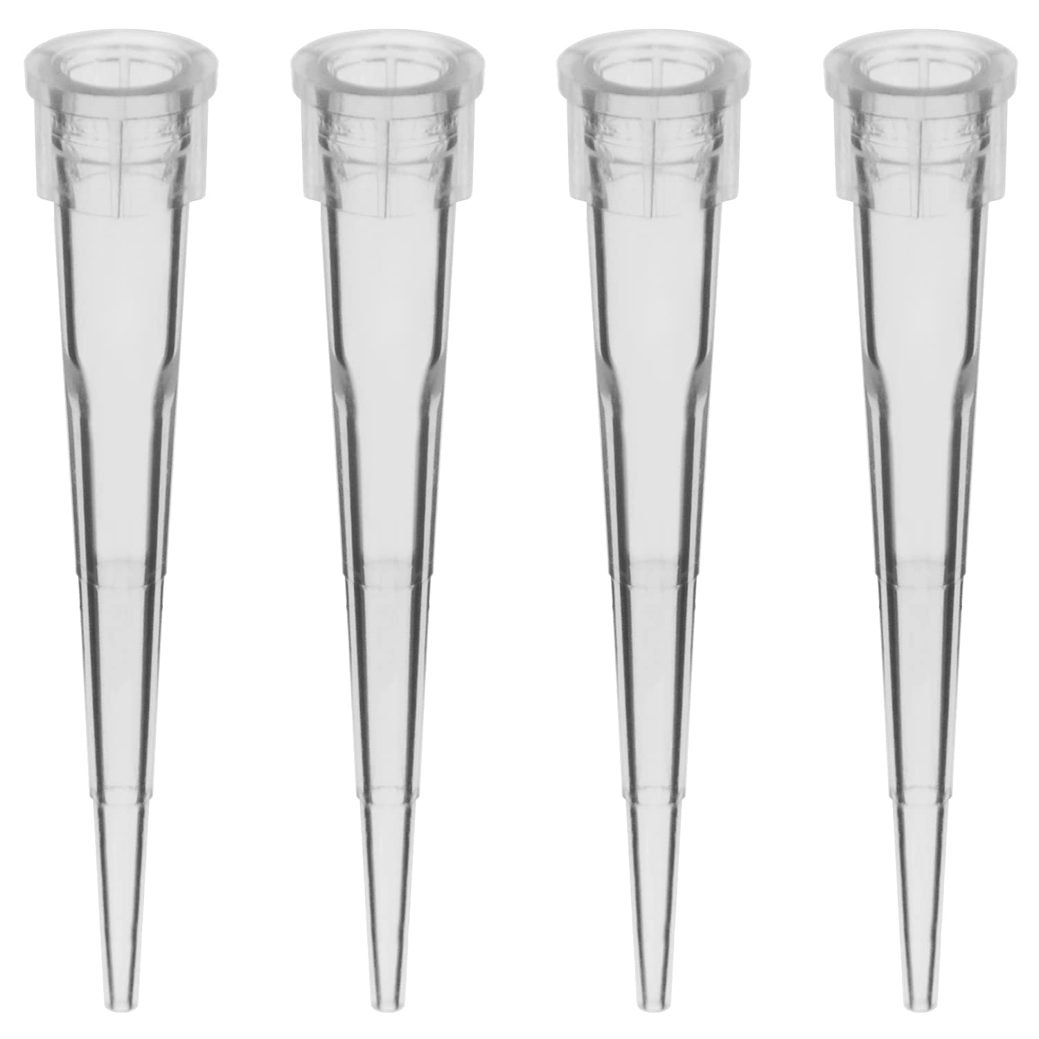 stonylab 10 µL Pipettes Tips, 300 pcs Universal Polypropylene Pipettes Tips Lab Clear Pipet Tips Liquid Transfer for Laboratory Chemistry