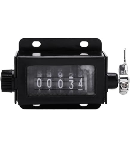 Contadorさん専用.5 Amazon.com: YXQ Z-73 Contador mecánico de 5 dígitos reiniciable en