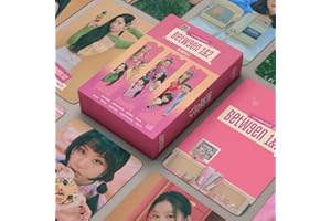 DYLLGL Kpop TWICE LOMO Card TWICE Between 1&2 New Album Card 54Pcs Mini Photo Cards Fans Gift (Between 1&2)