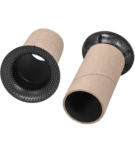 Condotto Reflex Per Subwoofer 100 X 160 Mm, Porta Altoparlante Per Cassa Woofer, Tubo Basso Professionale - Foto 2