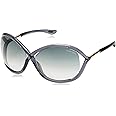 Tom Ford Women's FT0009 Sunglasses, Dark Grey