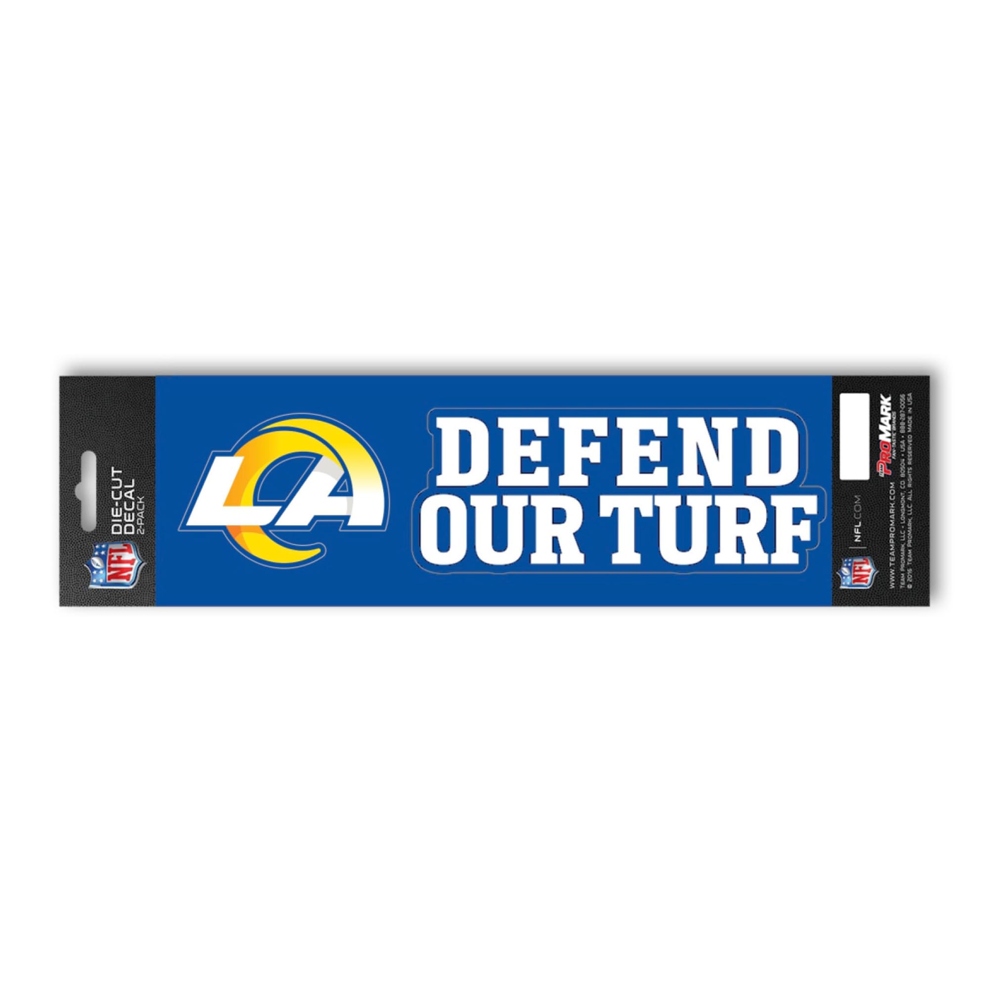 NFL - Los Angeles Rams 2 Piece Decal Sticker Set