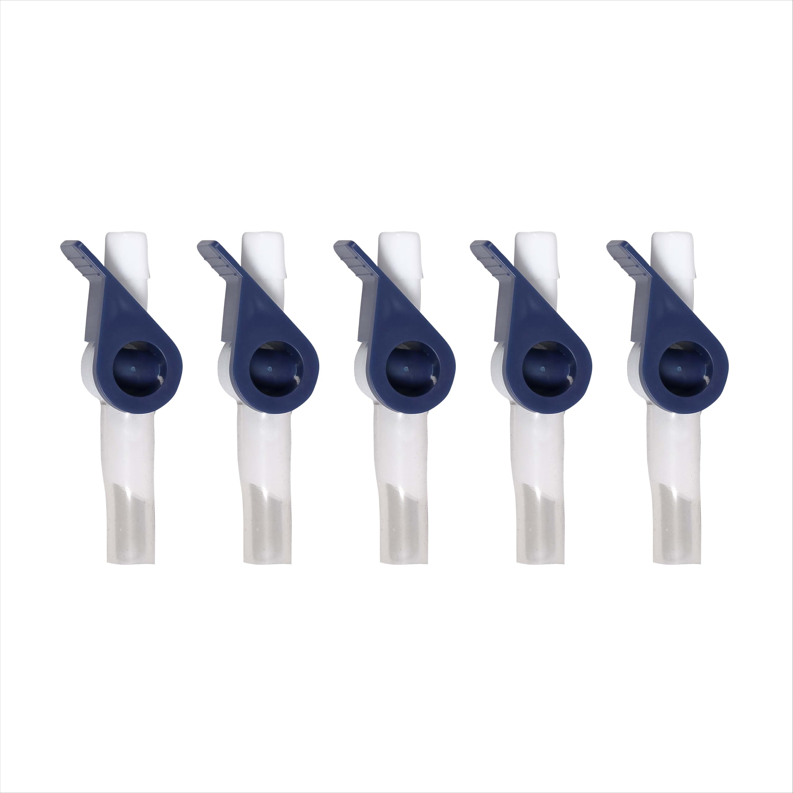 Ved Catheter Valve for Urine Drainage, Comfortable Easy to Use Lever Tap with Smooth Edges and Soft Silicone Tubing - an Effective Alternative to Leg Bags ((Pack of 5)) — image 1