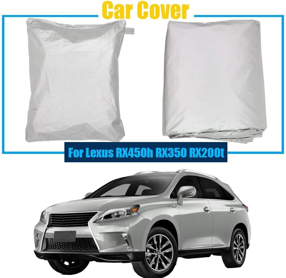 ERQINGCZ Waterproof Car Cover Car Cover Sun Shade Rain Snow Resistant Protector Cover Anti Uv For Lexus Rx Rx450H Rx350 Rx200T