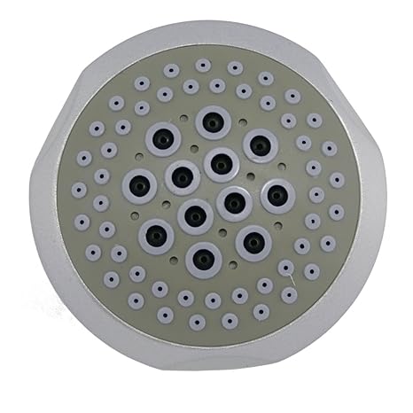 Design Duschkopf / Brause / Brausekopf / Kopfbrause / schwenkbar / mit Antikalk - Düsen / hochwertig verchromt / 1/2 Zoll Ans