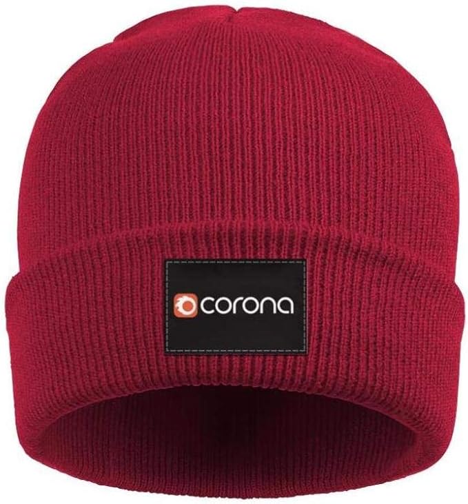 Mens Women's Knit Hats CoronaLogoBeer Beanie Hat Warm Skull Cap