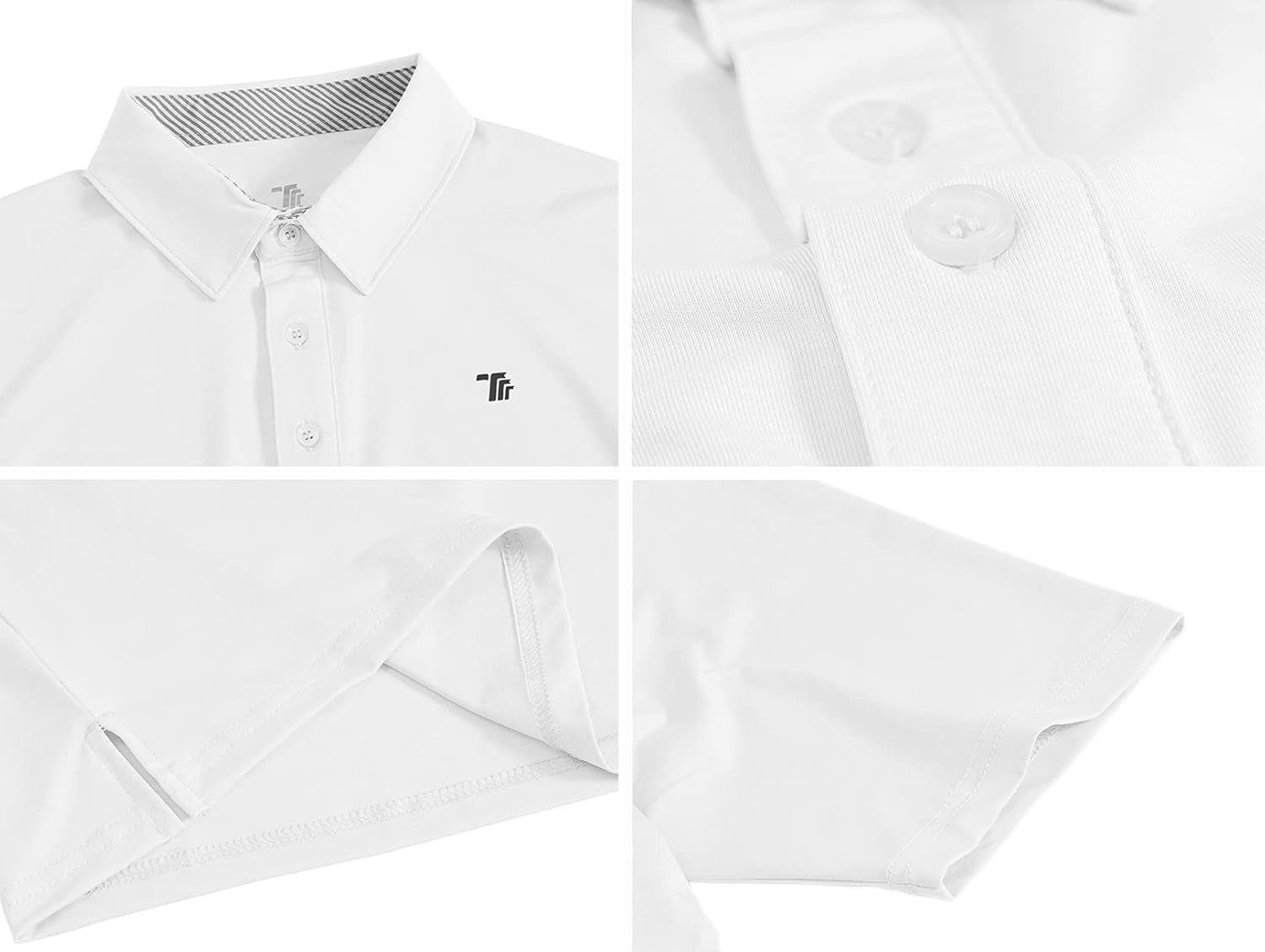 MoFiz Men’s Short Sleeve Golf Polo Shirt Quick Dry Sport Shirt Collared Athletic T-Shirt: Clothing