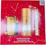 Paco Rabanne 1 Million Gift Set 50ml EDT 150ml Deodorant 10ml Travel Spray view 2