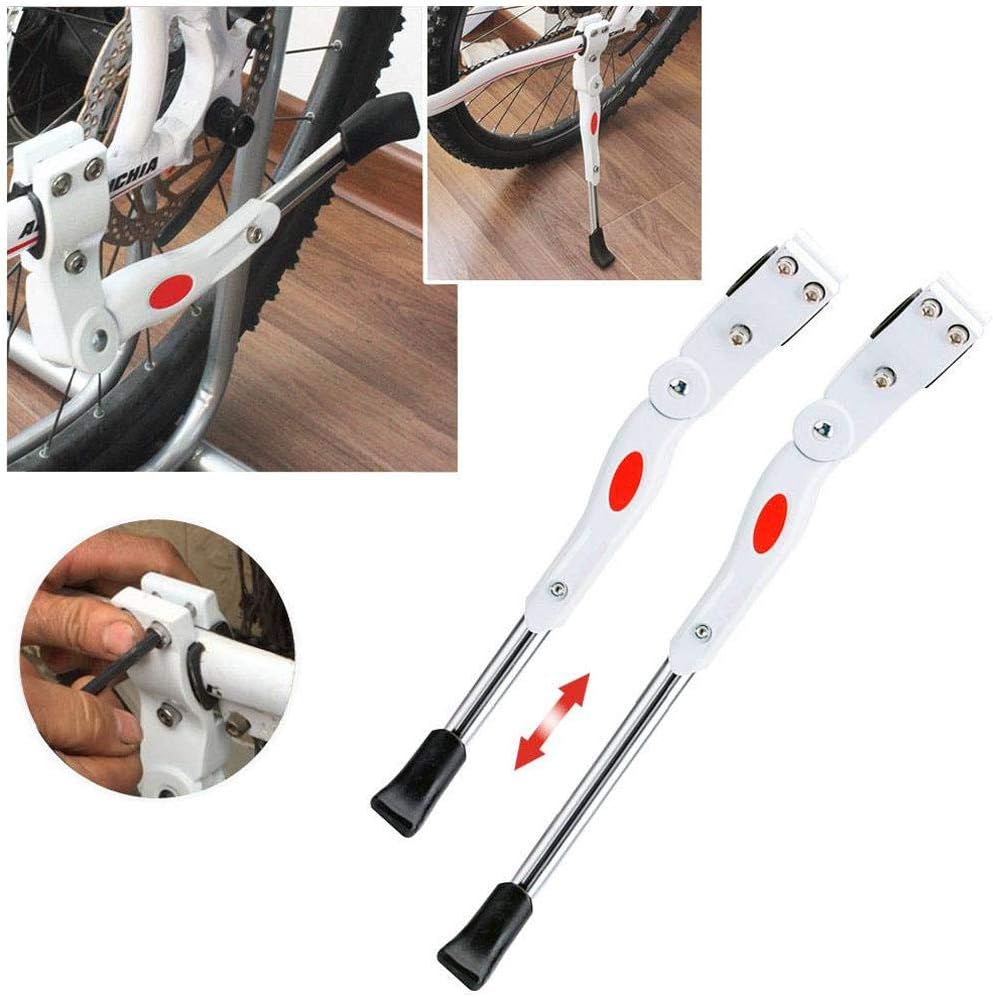Wolike Bike Kickstands, Adjustable Bike Side Stand kids/adult Bicycle
