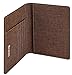 SimpacX Fabric Passport Holder Wallet Cover Case RFID Blocking Travel Wallet (dark coffee)
