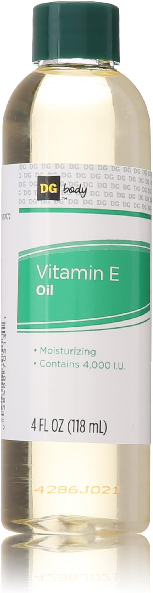 DG BODY Moisturizing Vitamin E Oil, 4,000 IU 4 oz