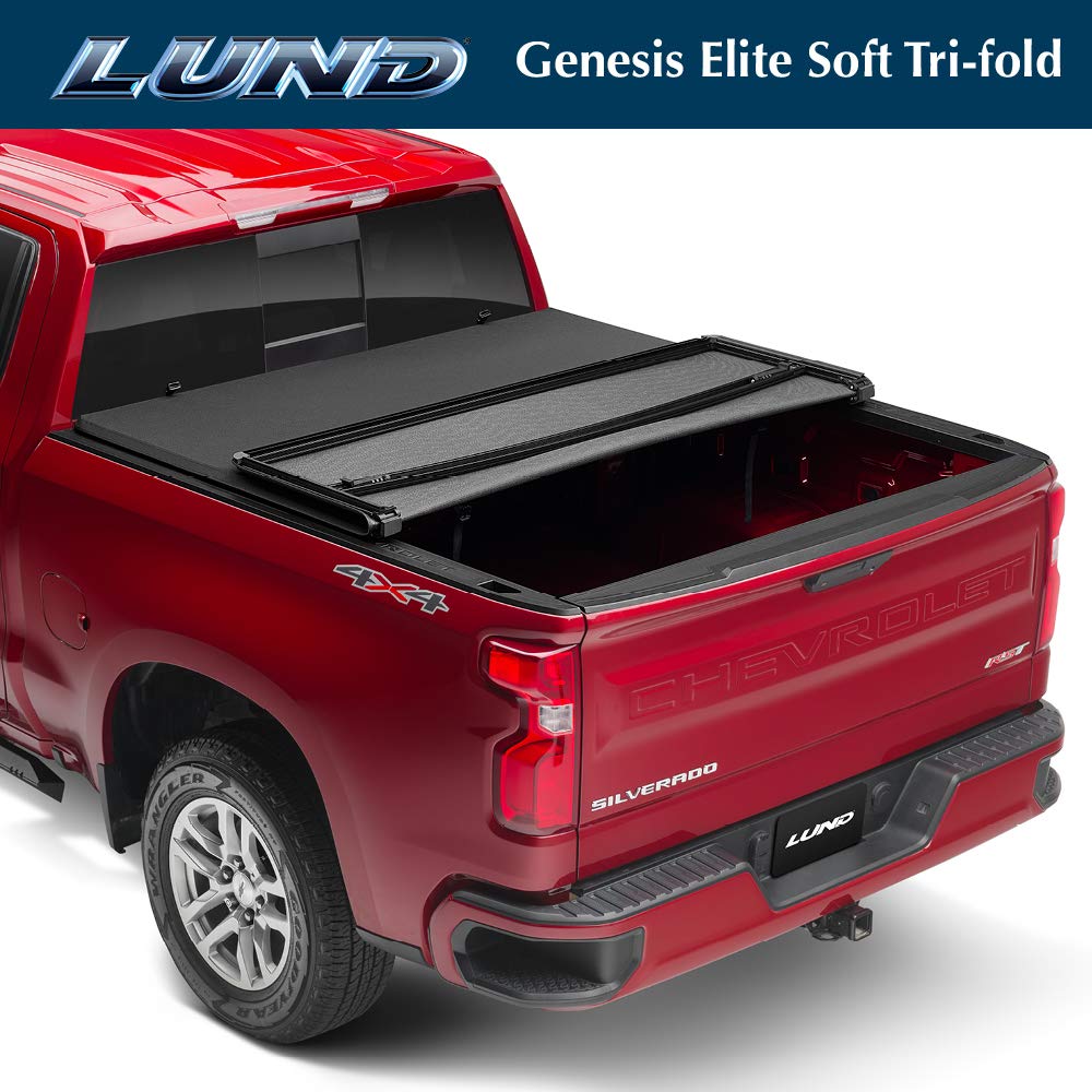Lund 95872 Genesis Elite Tri Fold Tonneau Cover Amazon In Car Motorbike