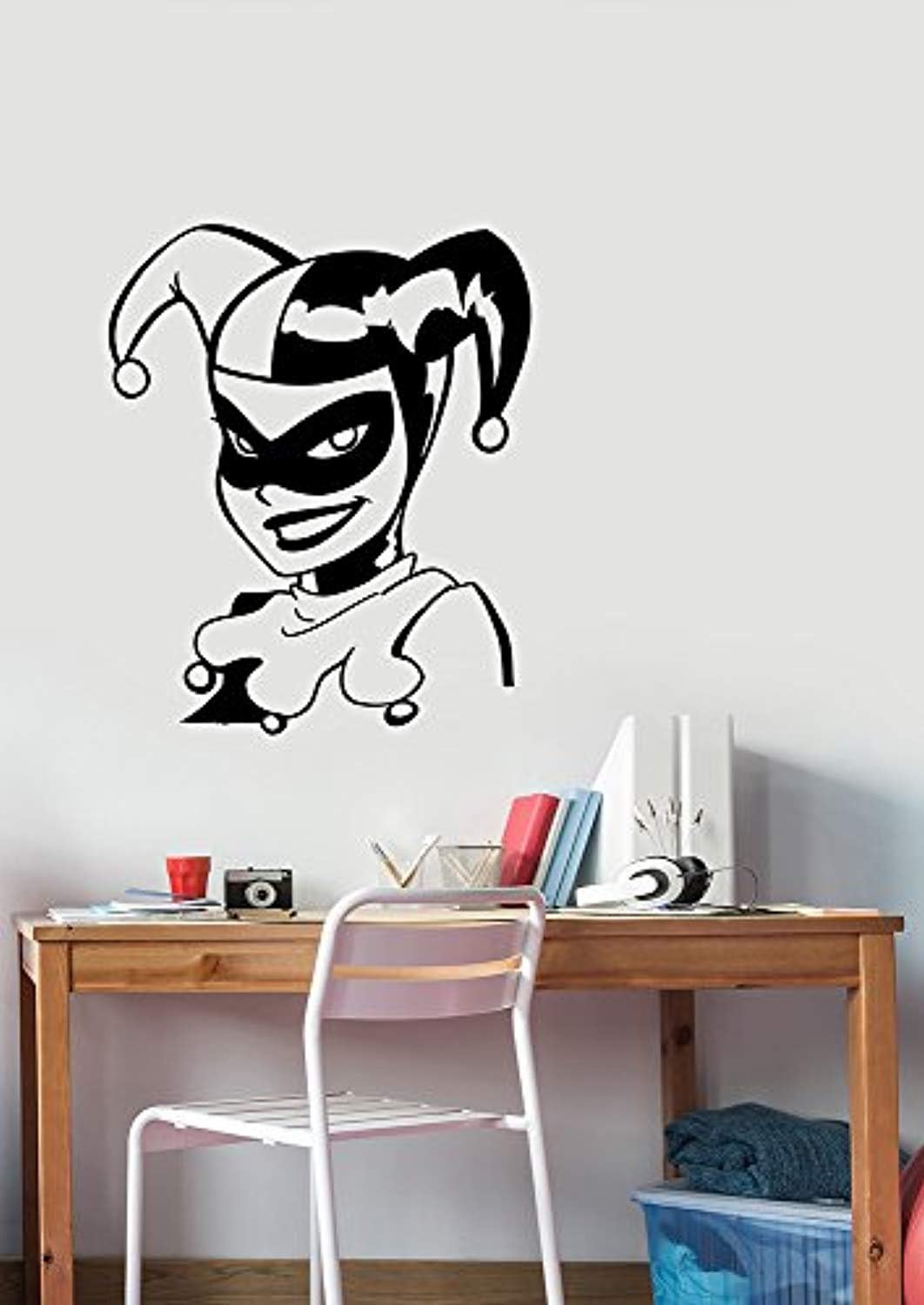 Amazon Com Harley Quinn Removable Wall Sticker Vinyl Decal Woman