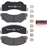 Brembo P24166N Premium Ceramic Front Disc Brake Pad Set LINCOLN/FORD OE# AL3Z2001A
