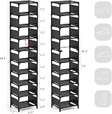 esonstyle 10 Tier Shoe Rack Tall Narrow Space Saver Entryway Organiser view 3