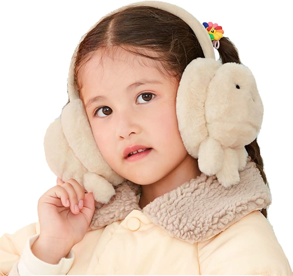 Jellyfish Plush Ear Warmer Earmuff,Ear Muff Ear Covers Headbands 2019