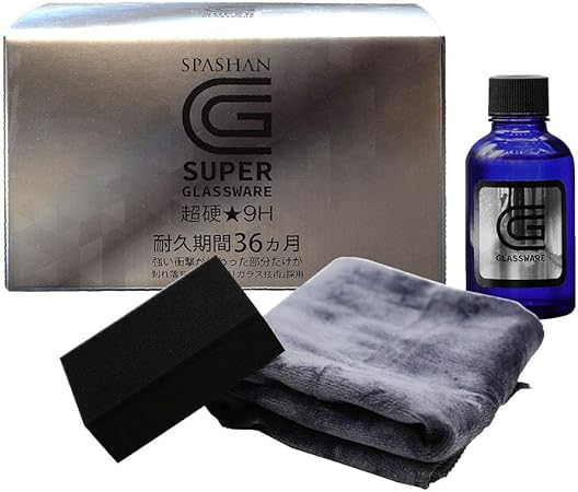 Amazon スパシャン Spashan スーパーグラスウェア Super Glassware 超硬９h コーティング カー用品 車用品 洗車グッズ コーティング剤 車 バイク