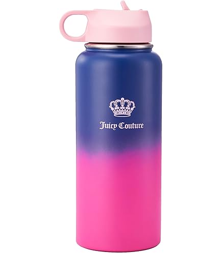 Amazon.com: Juicy Couture 30oz Flip Flow Stainless Steel Tumbler