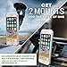 2-for-1 Magnetic Phone Holder for Car - 2-Pack, Mount Phone or GPS to Windshield or Air Vent, Extra-Strong Magnets, Fits iPhone X 8 7 6 5 Samsung Galaxy S8 S7 S6, LG V30 HTC One, Nokia Phones & More