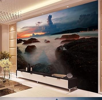 Rureng Gran Fondo De Pantalla Personalizado Mar Amanecer