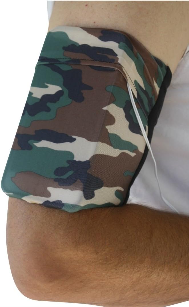 Camouflage Cell Phone Armband for Runners Great for Running, Jogging, Fitness, iPhone, Samsung Galaxy