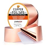 CHANZON Copper Foil Tape 50mm 2 inch x 33ft Double