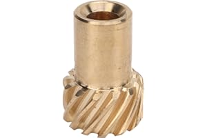 Distributor Gear 0.491in Bronze Roller Cam Distributor Shaft Gear Accessory Replacement for Small Block Big Block