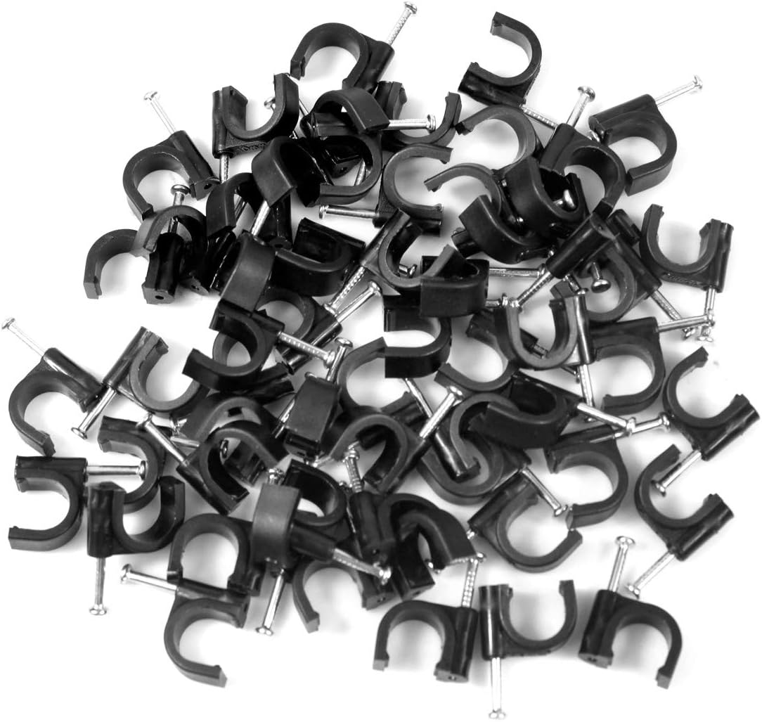 Wire Cable Clips Home Cable Management Clamps 6mm 7mm 8mm 10mm UClip