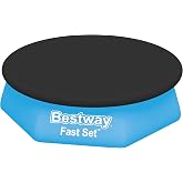 Bestway Fast Set Pool Cover, 8-Feet