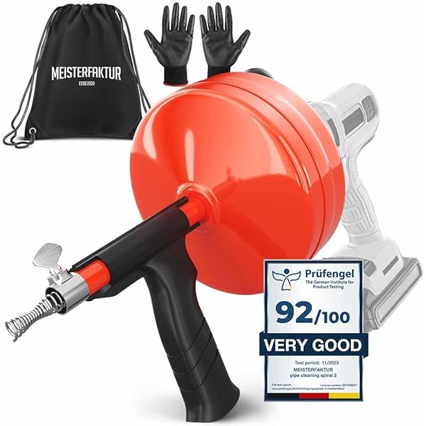 Amazon.com: RIDGID 57043 Power Spin+ Drain Cleaner + RIDGID 57003