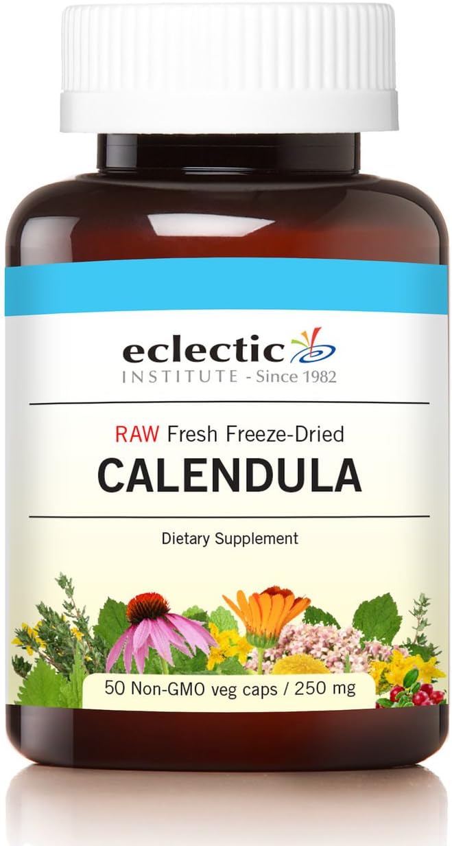 Eclectic Glass Calendula Cog FDV, 50 Count