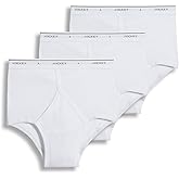 Jockey Mens Underwear Briefs - Classic Full Rise Design, Pack of 3 - Authentic Mens Underwear for Comfort and Quality