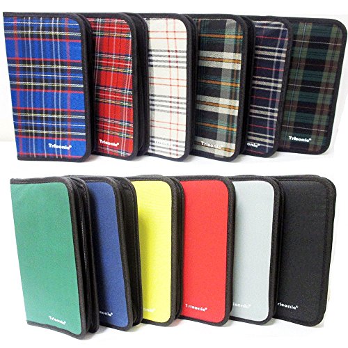 CD Holder DVD Case Storage Wallet Disc Organizer Storage Disc Wallet Bag 64 New