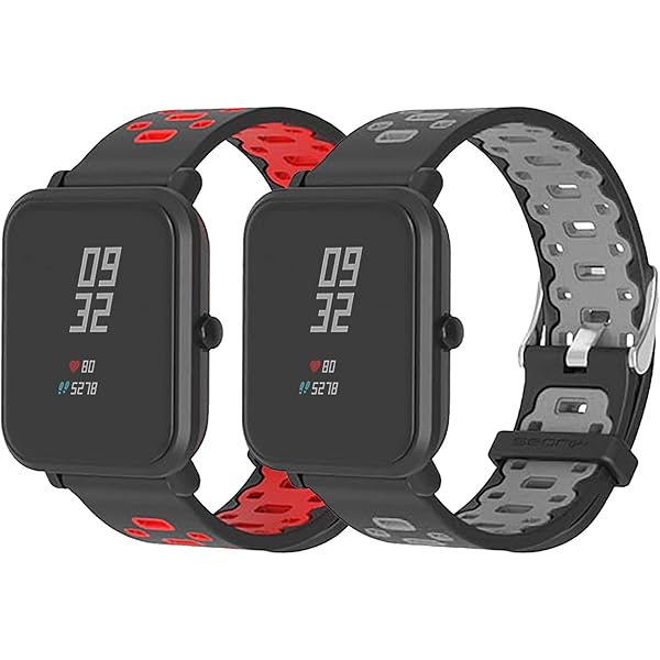 Zacro 5Pcs 20mm Reemplazo de Correa de Amazfit Bip ...