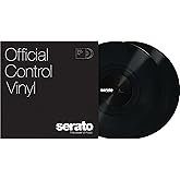 Serato Performance Series Official Control Vinyl (Pair) Black