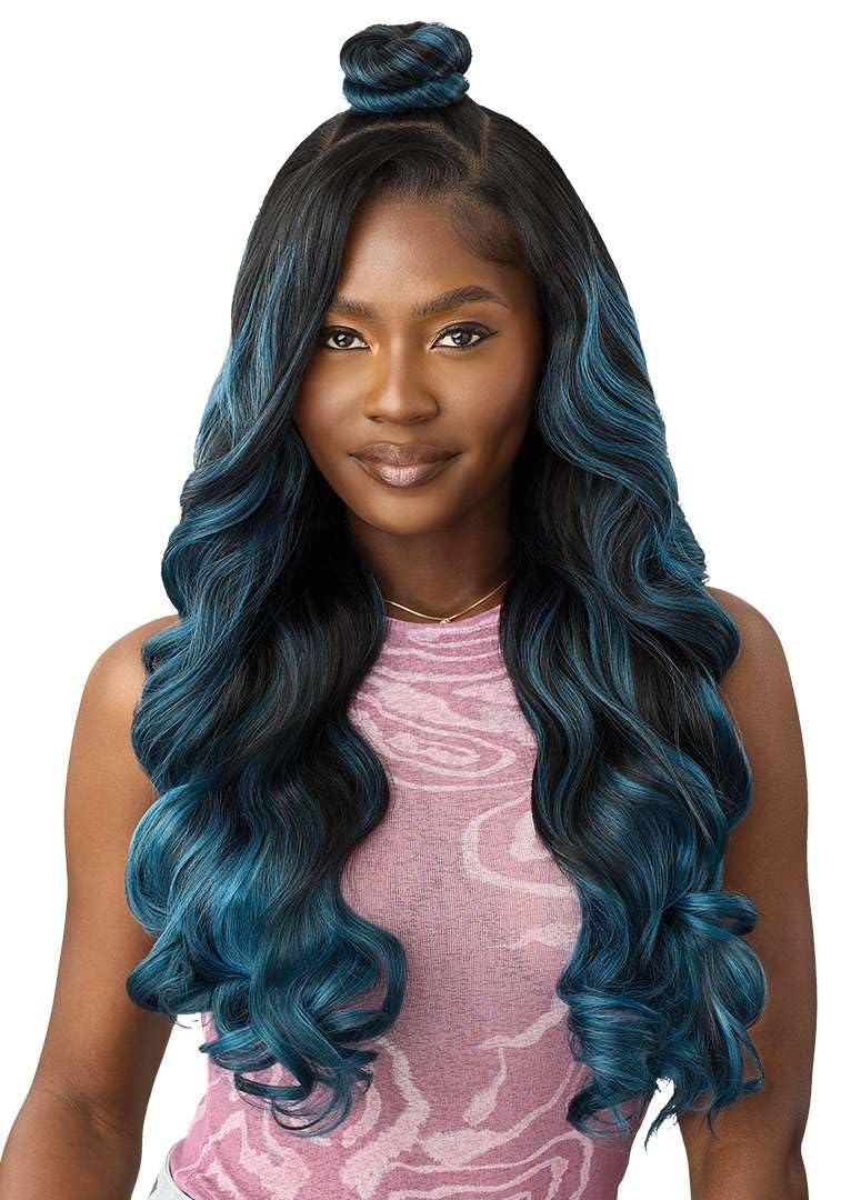 Photo 1 of Outre Lace Front Wig - Perfect Hair Line 13X6 - Aislin (CHOCOLATE SWIRL)