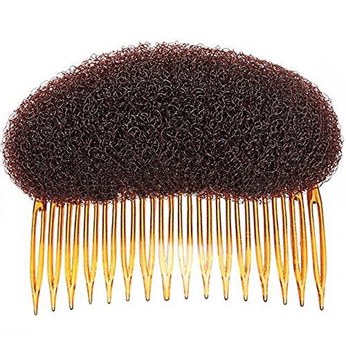 Polytree 3pcs Women's Hair Styler Volume Bouffant Beehive Shaper Bumpits Bump Foam on Clear Comb