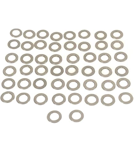 Integy C23234 - Rondelle Di Spessore M3 In Acciaio (1-4mm) Per Modellismo RC