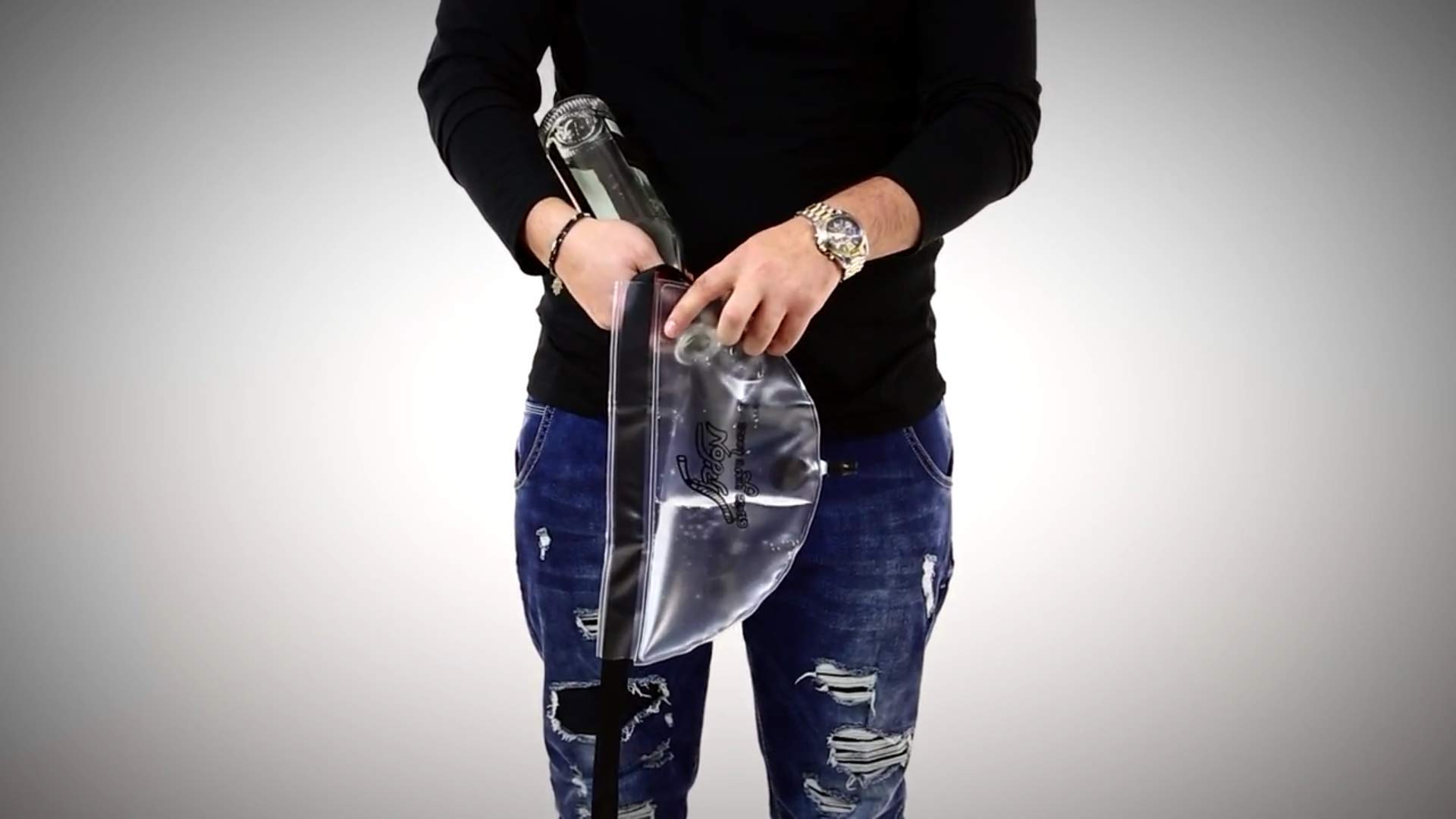 Hidden flask,32oz Concealable body flask for Alcohol Drinking. Unisex