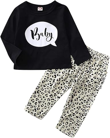 baby leopard pants