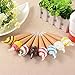 Novelty Pens Ballpoint Pen Creative Pen Black Ink Gift Pen for Kids Children Student Pack of 6