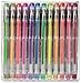 CulaLuva Gel Pen Set of 60 Unique Top Quality Gel Ink Pens for Adult Coloring, Doodling & Drawing