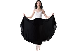 Baisdan Belly Dance Skirt, Dancing Skirt Belly Dancer Outfit, Flowy Long Gypsy Skirts, Halloween Costume Gift for Women