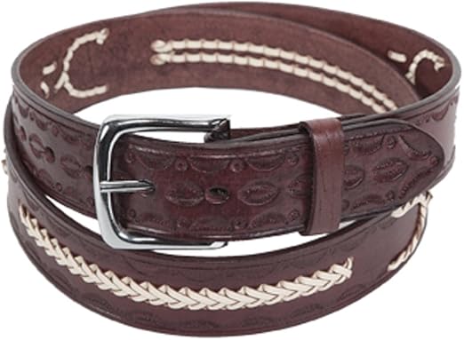 weaved leather belt