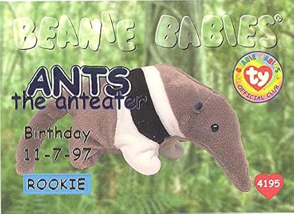 ants beanie baby