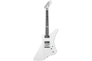 ESP LTD Snakebyte Signature Series James Hetfield Electric Guitar with Case, Snow White